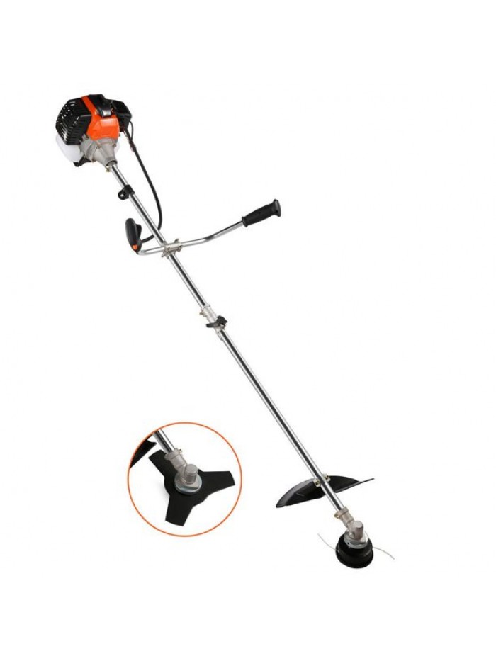 COOCHEER 42.7cc Gas Weed Wacker, 3 in 1 Weed Eater Gas Powered Grass Trimmer, Gas Powered Weed Eater, Brush Cutter and Gas String Trimmer 2-Cycle Extreme Duty