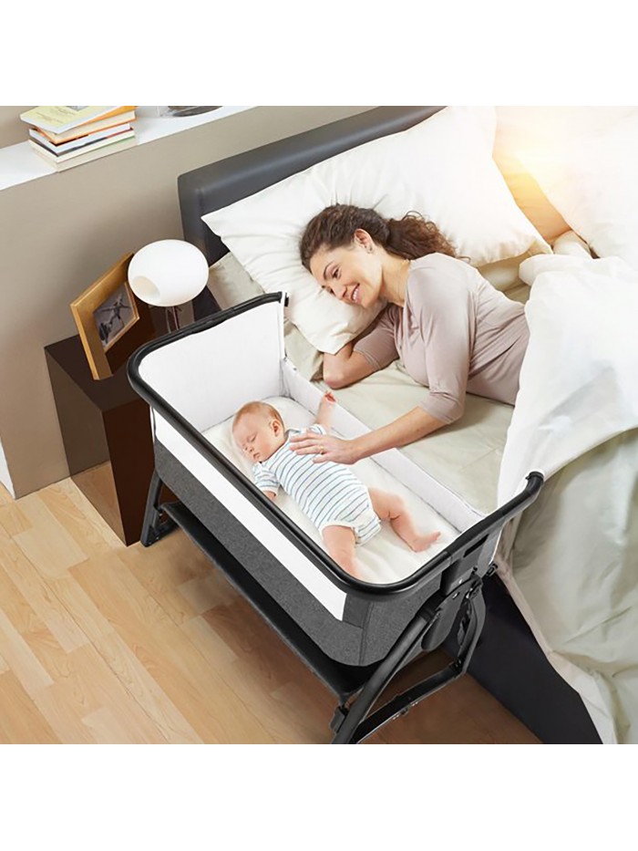 Sailnovo Baby Bedside Sleeper,3 in 1 Portable Crib,Cradle