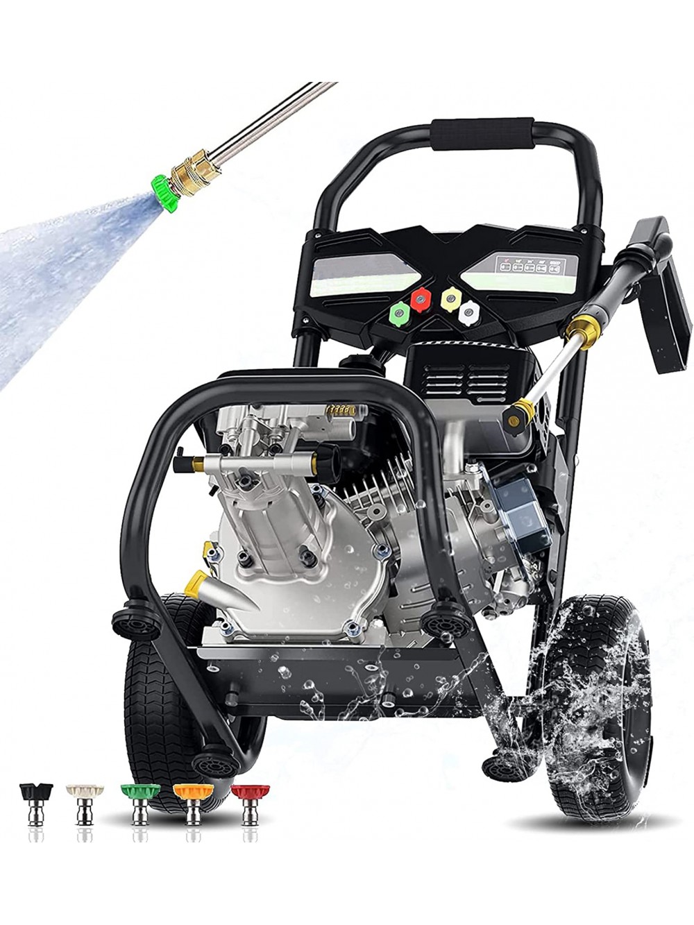 Gas Pressure Washer 2.6GPM Commercial Power Washer Gas