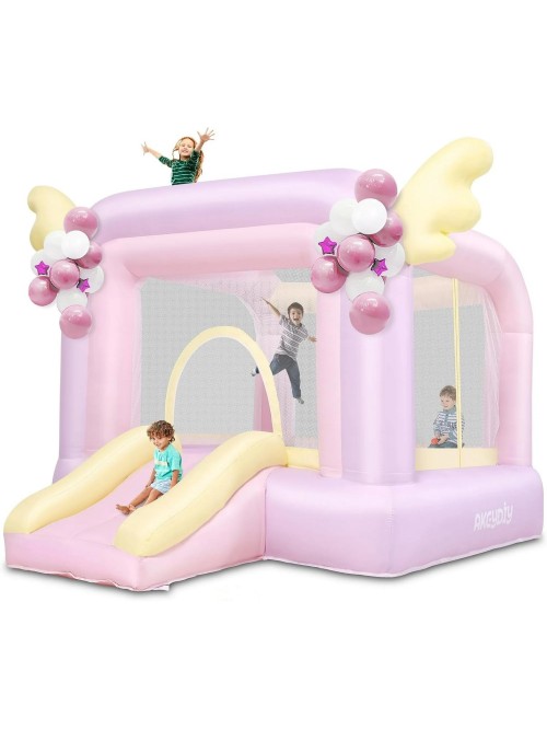 Adnoom Inflatable Bounce House with 370W blower Co...